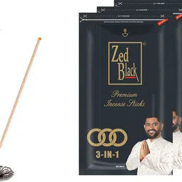 zed black Zipper Medium 3in1, Incense Stick for Pooja, Havan, Fresh-picture-24