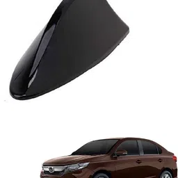 spreadx Shark Fin Roof Antenna Aerial ABS AM/FM Radio Signal for Amaze T-2 - Black Whip Vehicle Antenna-picture-11