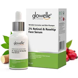 Aryanveda Glowelle Retinol Face Serum For Plumping & Wrinkle-free Skin - 30 ml image 1