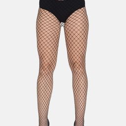 mod & shy Black Fishnet Stockings-picture-2
