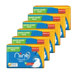 Niine Set of 6 Naturally Soft Cotton Anti Leak Flow Channel 230mm Sanitary 108 Pads-picture-35