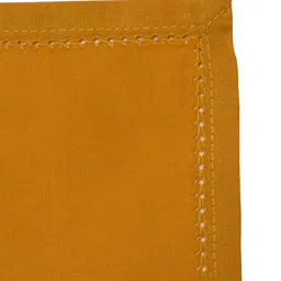 ZEBA Mustard Yellow 6 Pieces Cotton Table Napkins image 5