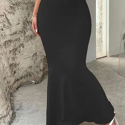 StyleCast x Revolte Black Pencil Maxi Skirt-picture-23
