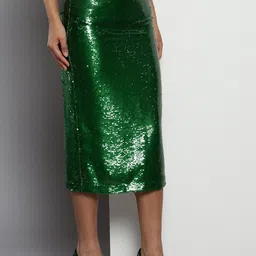 Tommy Hilfiger Embellished Pencil Midi Skirts image 2
