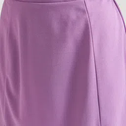 Athena Lapel Collar Coat With Skirt Co-Ords image 2