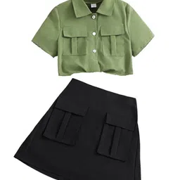 StyleCast Girls Top with Skirt image 4