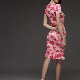 BAESD Printed Knee Length Straight Skirts image 4