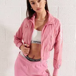 superdry Wind Runner Zip-Front Cropped Track Jacket-picture-39