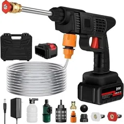 quickwasher pro 48V Portable Pressure Washer with 2 Batteries for Car wash & home cleaning Pressure Washer-picture-29