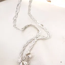 yuvaan crystal simple design anklet for girls Sterling Silver Anklet image 2