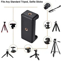 TECHYSPOT 2 Pcs Monopods Holder Clip for Mobile Camera, Tripod Mount Smartphone Holder Monopod Kit image 4