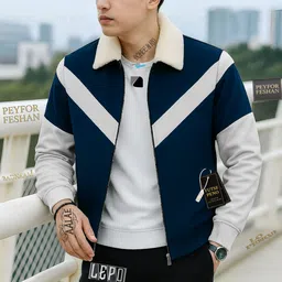 futse peno Men Printed Casual Jacket image 3