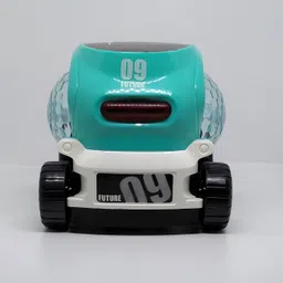 urmi TOP SELLING Musical/Dancing/3D Lighting Stunt 09 Future Car Rotate 360° With Multicolor led Flashing Light & Music-picture-10