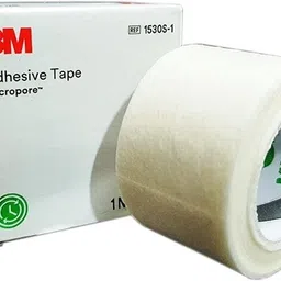 3m Micropore Surgical Tape (1530S-1) - 1 inch x 5.5 yard (2.5cm x 5m), 6 Rolls First Aid Tape image 2