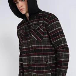 pepe jeans Men Checkered Casual Jacket image 4