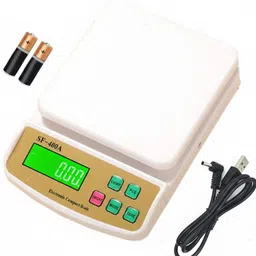 NIBBIN 10Kg Counter Kitchen Weight Machine Compact Digital Scale for Fruits, Vegetables Weighing Scale-image-2