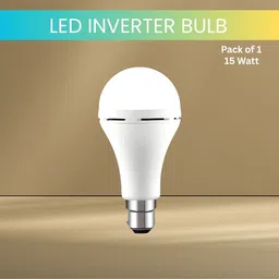 guggu 15W Rechargeable Emergency Inverter LED Bulb, Upto 4 Hours Battery For HomeY401 4 hrs Bulb Emergency Light-picture-31