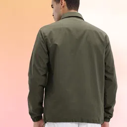 hrx by hrithik roshan Men Solid Bomber Jacket image 4