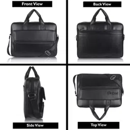 shivra Men & Women Black Messenger Bag image 5