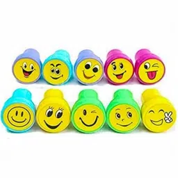 glow first Emoji Stamp with Smile Design Face stamp Art Clay Art Clay-picture-12