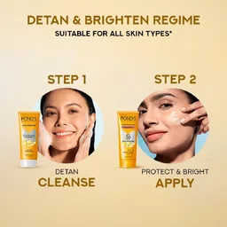 pond's Sunscreen - SPF 50 PA+++ Creme Gel Sun Miracle Protect & Bright, With Niacinamide image 4