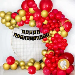 zyric Solid Happy Anniversary Decoration Kits Balloon-picture-11