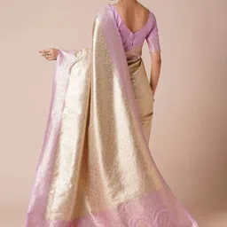 anouk Woven Kanjivaram Silk Blend Saree image 2