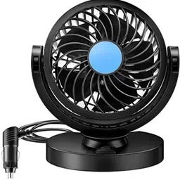 ajeetech Imported 12V DC Electric Universal Car Single Head Fan for Dashboard Car Interior Fan-picture-14