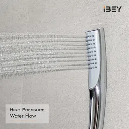 ibey Handheld Shower Head | High-Pressure Adjustable Spray with Sleek Chrome Finish Handheld image 5