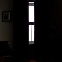 armenia hague 152.4 cm (5 ft) Window Silk Blackout Curtain (Pack Of 2) image 5