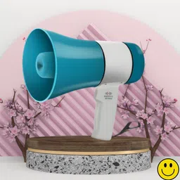 frony Handheld Megaphone with Siren, Microphone & Rechargeable for Outdoor EventsB392 Megaphone Portable Megaphone Siren Loudspeaker Function &Long Battery BackupB392 Outdoor PA System-picture-14