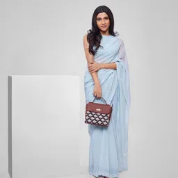 zouk Black, White Women Sling Bag Bidri Kaiser Statement Sling Bag image 2