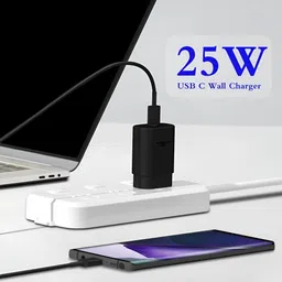 Zybux 25 W PD 3 A Wall Charger for Mobile with Detachable Cable image 3