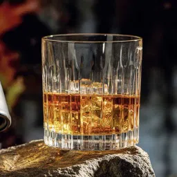 trovea's Timeless Italian Crystal Whiskey Glass 360 Ml (Set Of 2)-picture-13