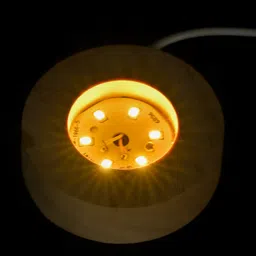 spiricon 3D Crystal Ball Night Lamp with Taj Mahal Design Decorative3 Table Lamp Night Lamp image 5