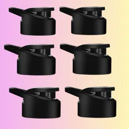 uttakava 46mm Sipper Cap Replacement Water Bottle Lid, Black Plastic, Design (6) 1000 ml-picture-35