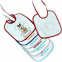 little panther 7 day bib pack based on the theme of weekdays-picture-16