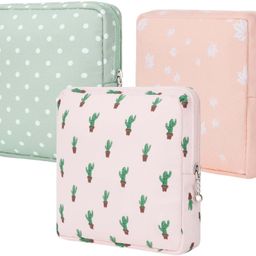 pinkmpire Women Green, Orange, Beige Cosmetic Bag-picture-12
