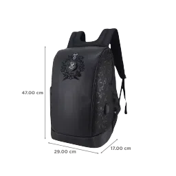 Arctic Fox Koala Polyester Laptop Backpack for 15.5 Inch Laptop (23 L, Anti-Theft, Black) image 3