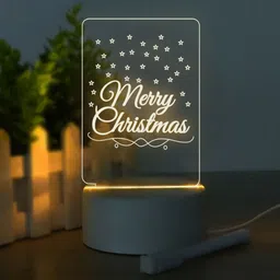 sifty collection Sifty Collections Marry Cristmas Lamp Table Lamp image 2