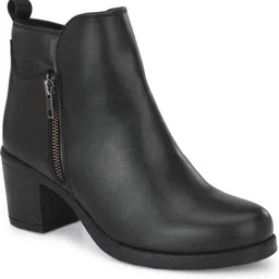 delize Mid Heel Ankle Boots For Women image 3