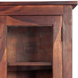 made wood Sheesham Wood Solid Wood Close Book Shelf image 3