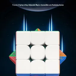 cyrus High Speed Sticker Less Magic Puzzle Cube Game Toy image 4