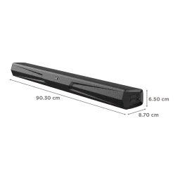 boAt Aavante Bar Quake Pro 240W Bluetooth Soundbar with Remote (Entertainment EQ Modes, 2.1 Channel, Premium Black) image 3