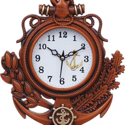 Analog 31 cm X 24 cm Wall Clock-image-1