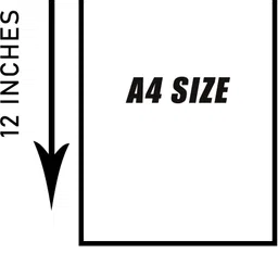 dumdic 30 cm Hardik Pandya A4 Strong Self Adhesive Sticker image 5