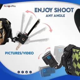 Action Pro Helmet Strap Camera Mount image 4