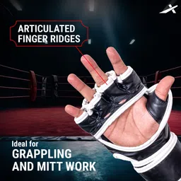 vector x Attack PU Boxing Gloves for Men & Women Heavy Punching Bag Ideal for MMA, Boxing Gloves image 2