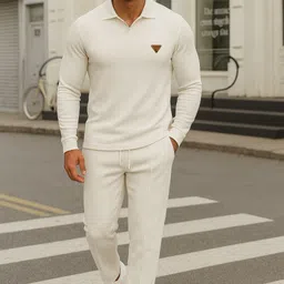 chrome & coral Tshirt Pant Co-ords Set-picture-23