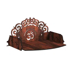 random Brown MDF Wall Mounted Pooja Shelf image 5